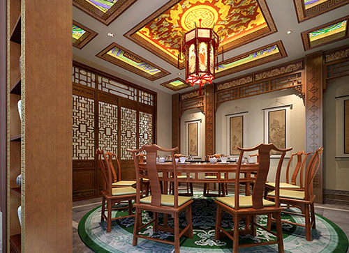 台州中式古典风格家居装修设计效果图