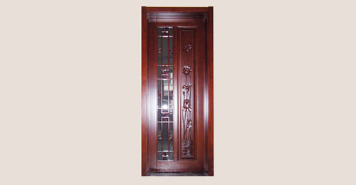 台州卧室门选红木门中式风格还是白色好
