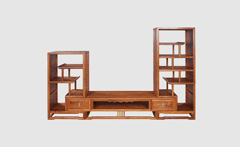 台州中式装饰厅柜组合家具效果图