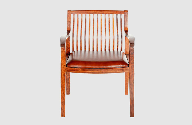 台州中式实木大方椅家具效果图