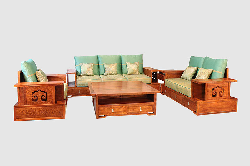 台州中式实木沙发简直太美了
